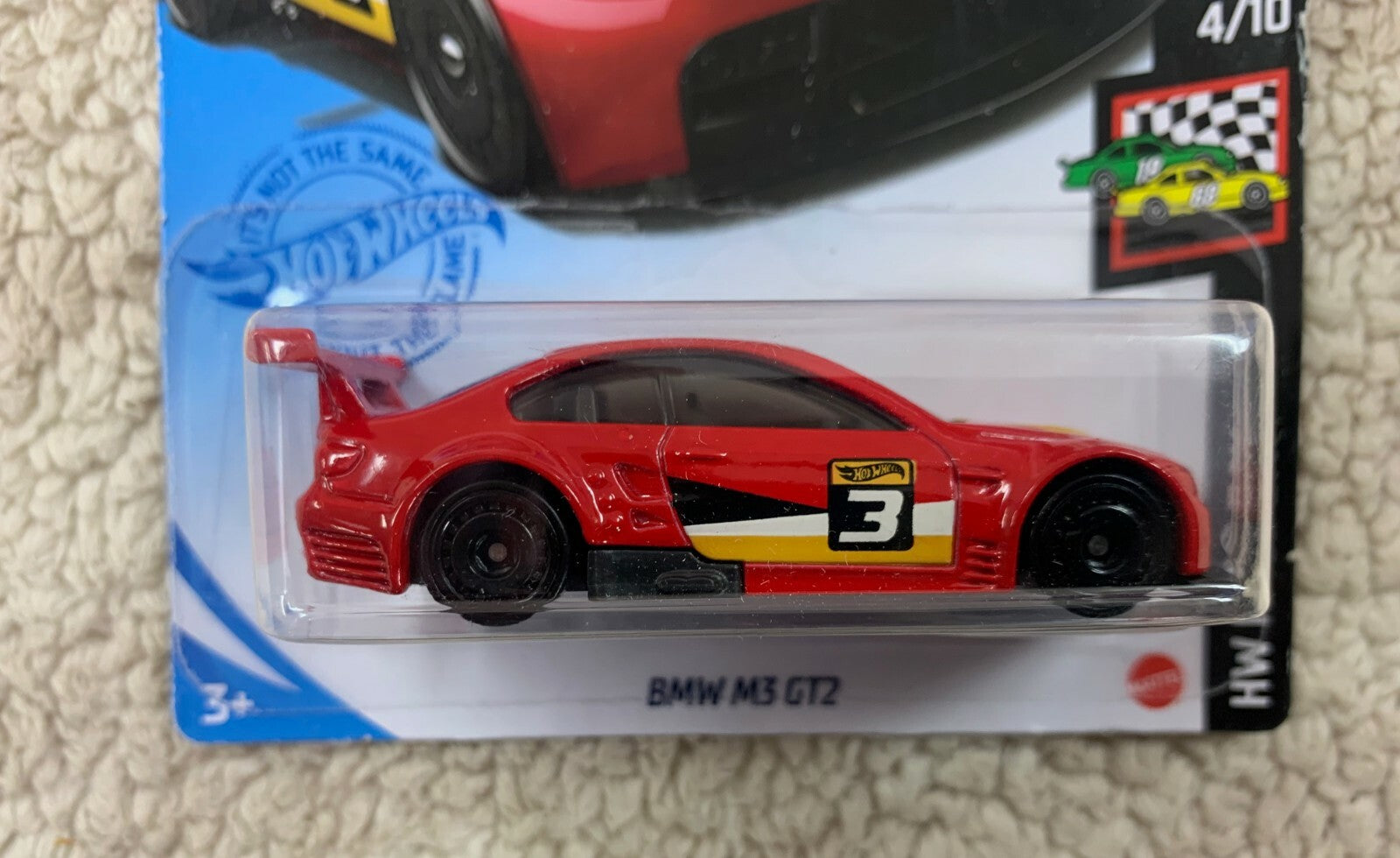**********2020 HOT WHEELS BMW M3 GT2 #57/250 HW RACE DAY #4/10 RED HW05*********