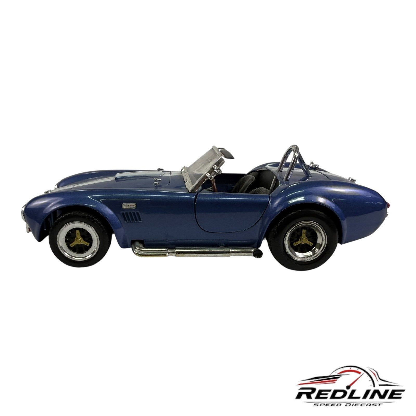 🇺🇸Road Tough 1964 Shelby Cobra 427 S/C Blue 1:18 L3🇺🇸