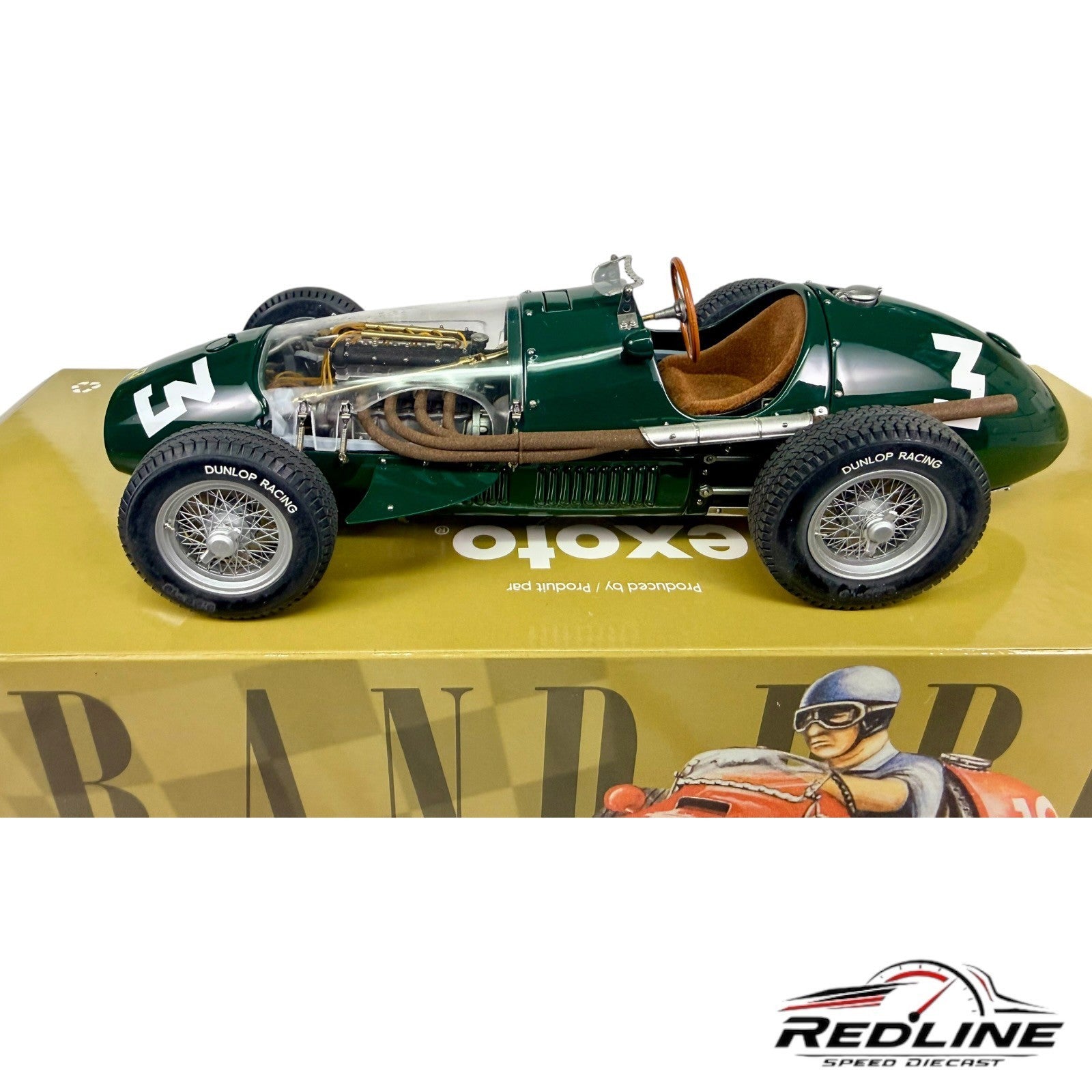 🇮🇹🇮🇹Exoto Grand Prix Ferrari 500 F2 #3 Green1:18🇮🇹🇮🇹