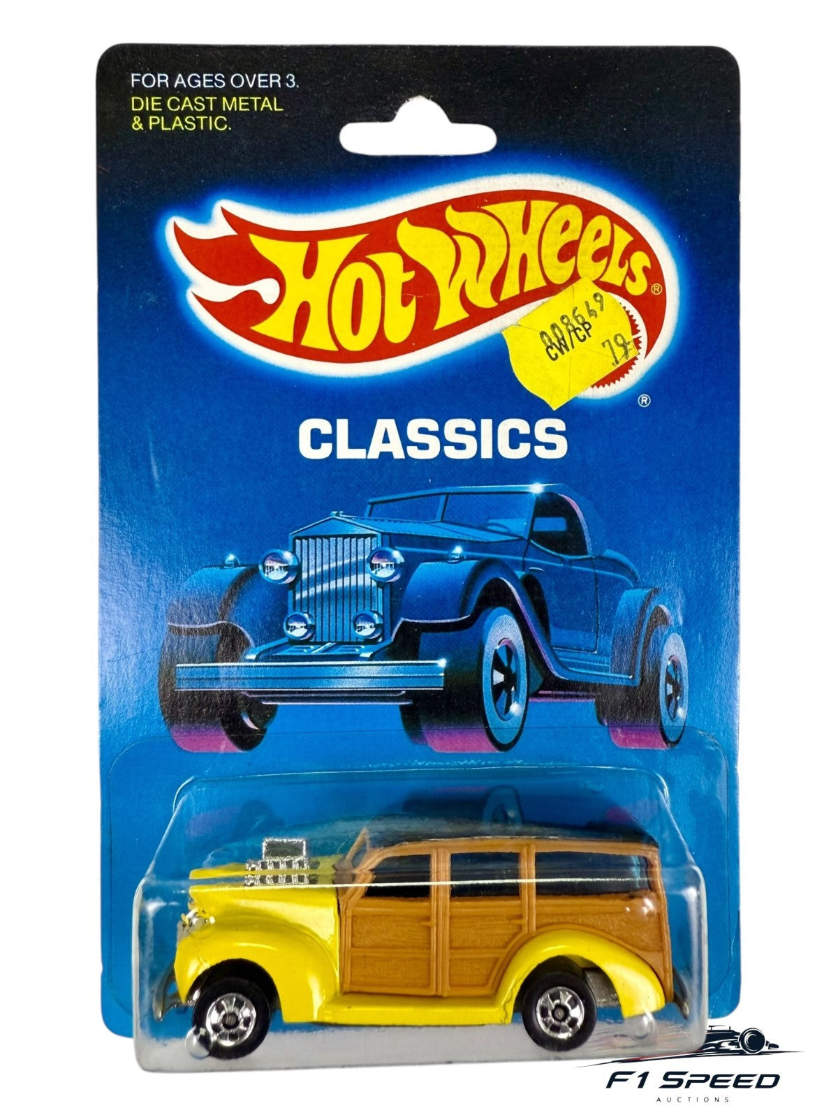 🔥🔥🔥 Hot Wheels Classics BLACKWALLS '40’s Ford Woodie #51 #2530 H35🔥🔥🔥