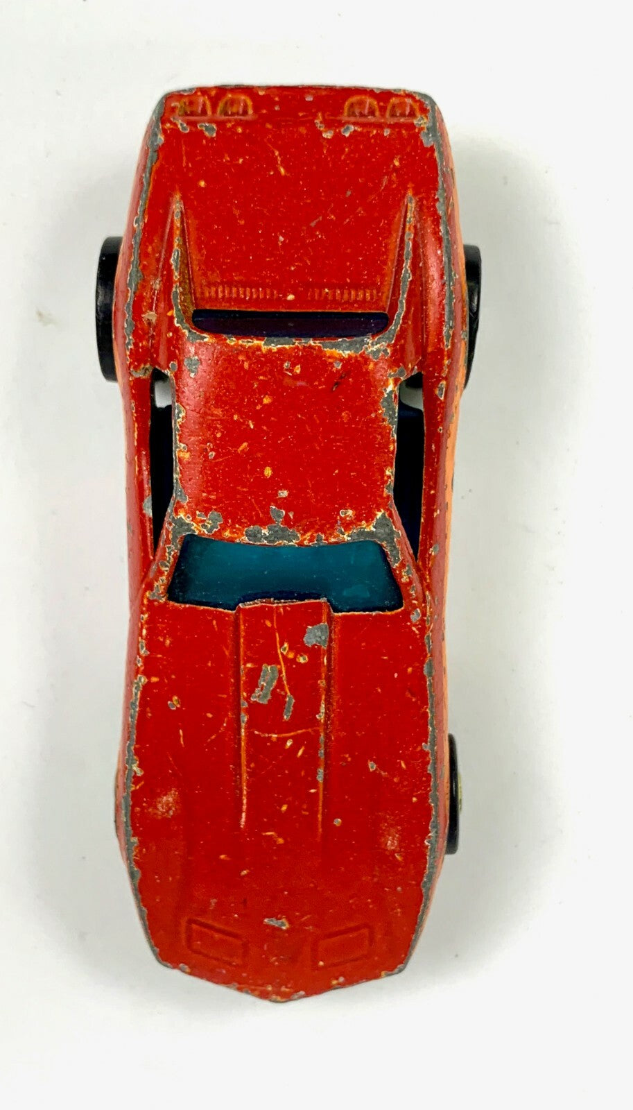 🔥Vintage 1980 Hot Wheels Corvette Stingray Blackwall W/ Gold Rims Hong Kong🔥