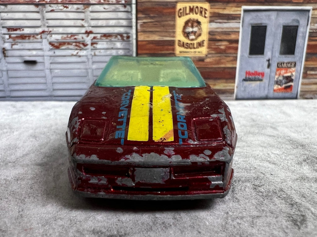 🇺🇸🇺🇸🇺🇸HOT WHEELS INTERNATIONAL 1989 Corvette Convertible C12🇺🇸🇺🇸🇺🇸