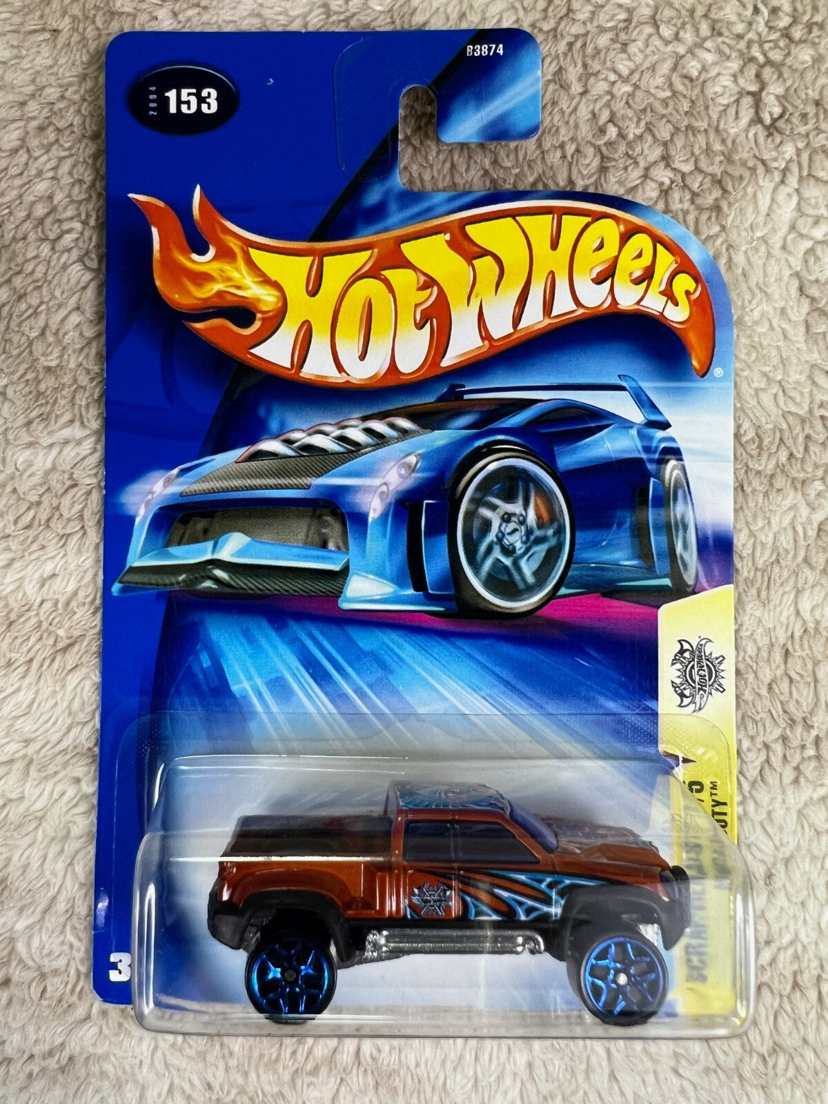 🔥🔥🔥Hot Wheels Scrapheads Series #153 Mega-Duty Brown HW19🔥🔥🔥