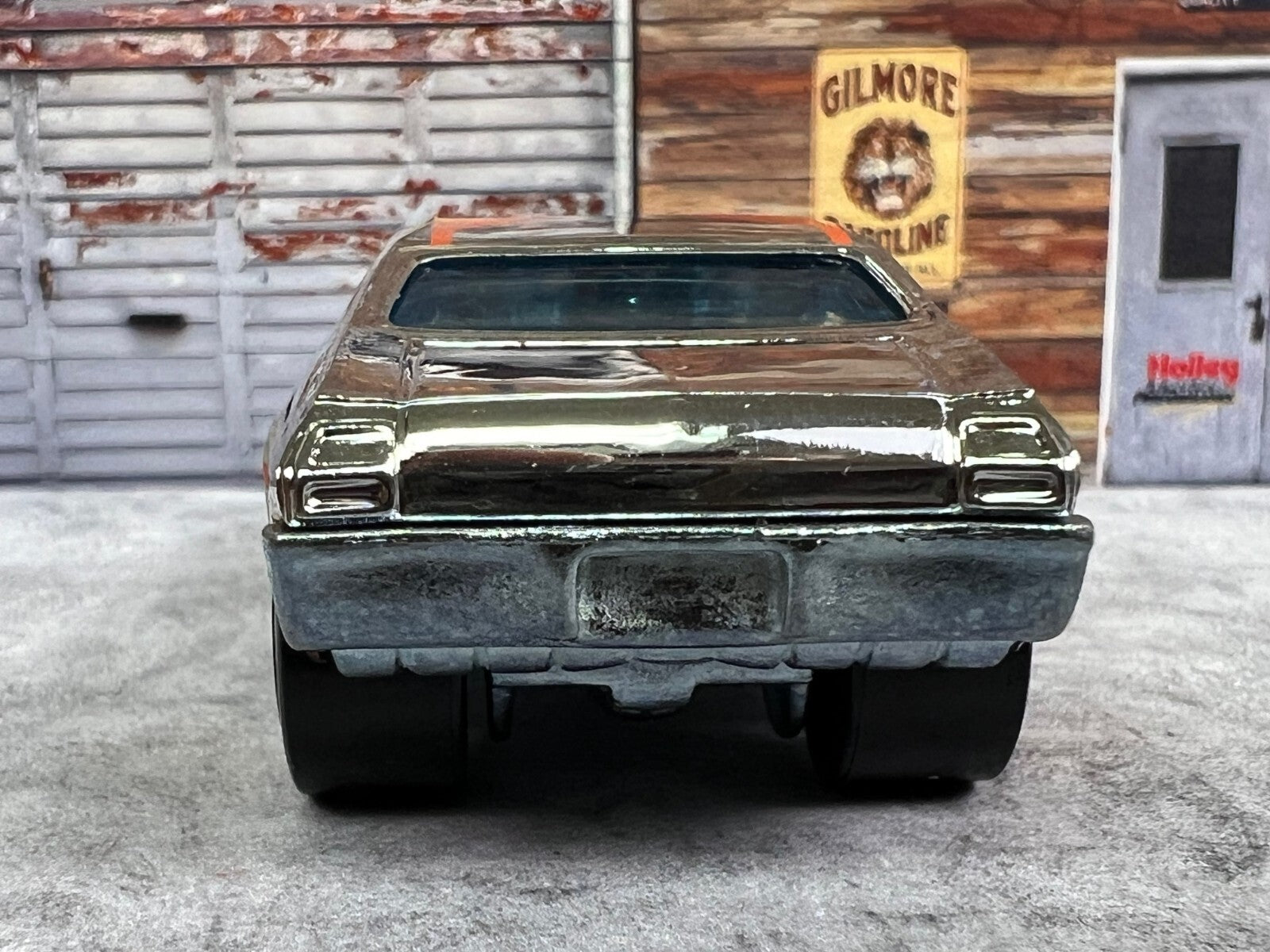 🇺🇸🇺🇸🇺🇸Hot Wheels 69' Chevelle Tooned SILVER CHROME C13🇺🇸🇺🇸🇺🇸