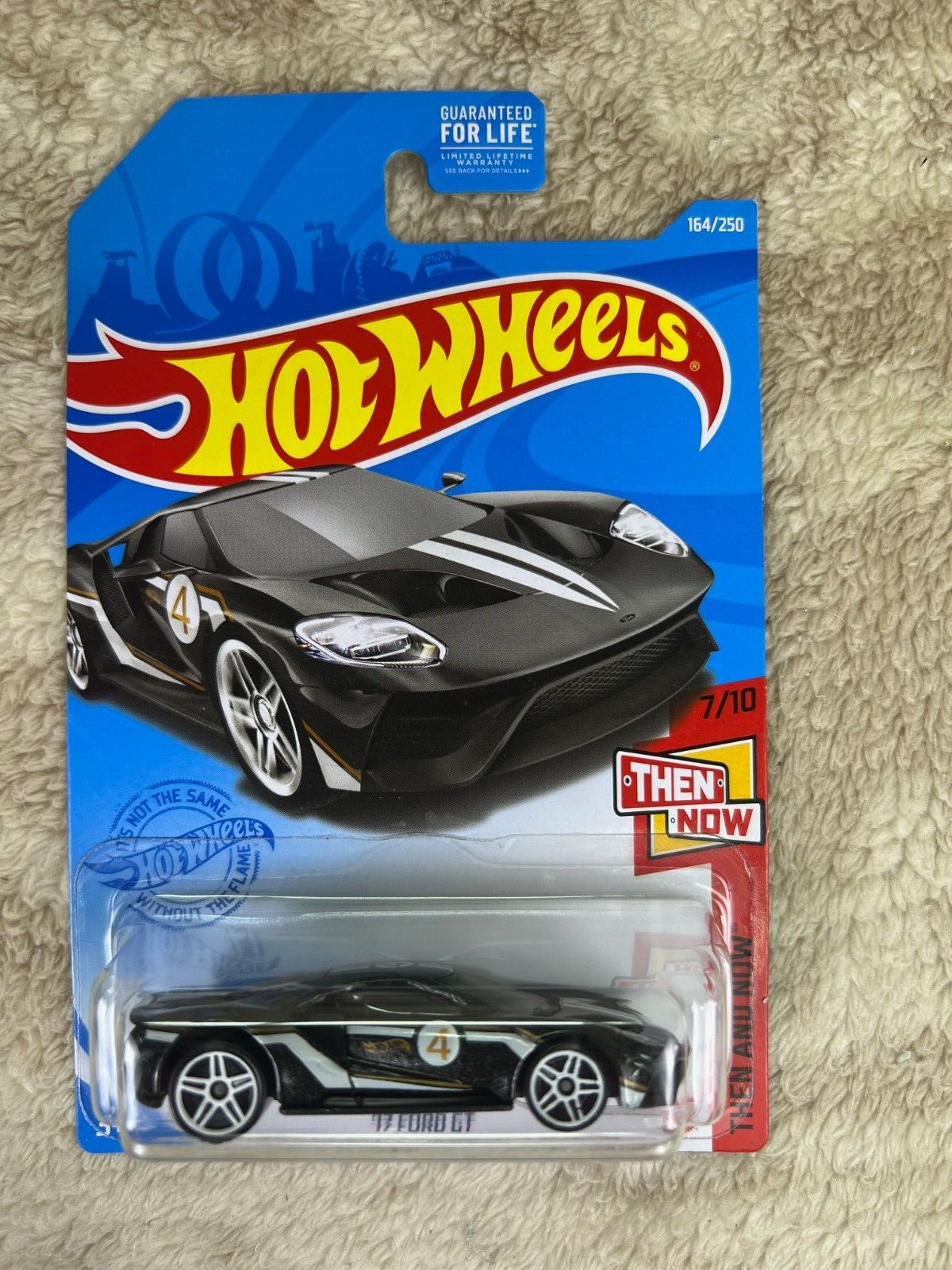 🔥🔥🔥🇺🇸Hot Wheels Then And Now Series #164 '17 Ford GT Black HW18🇺🇸🔥🔥🔥