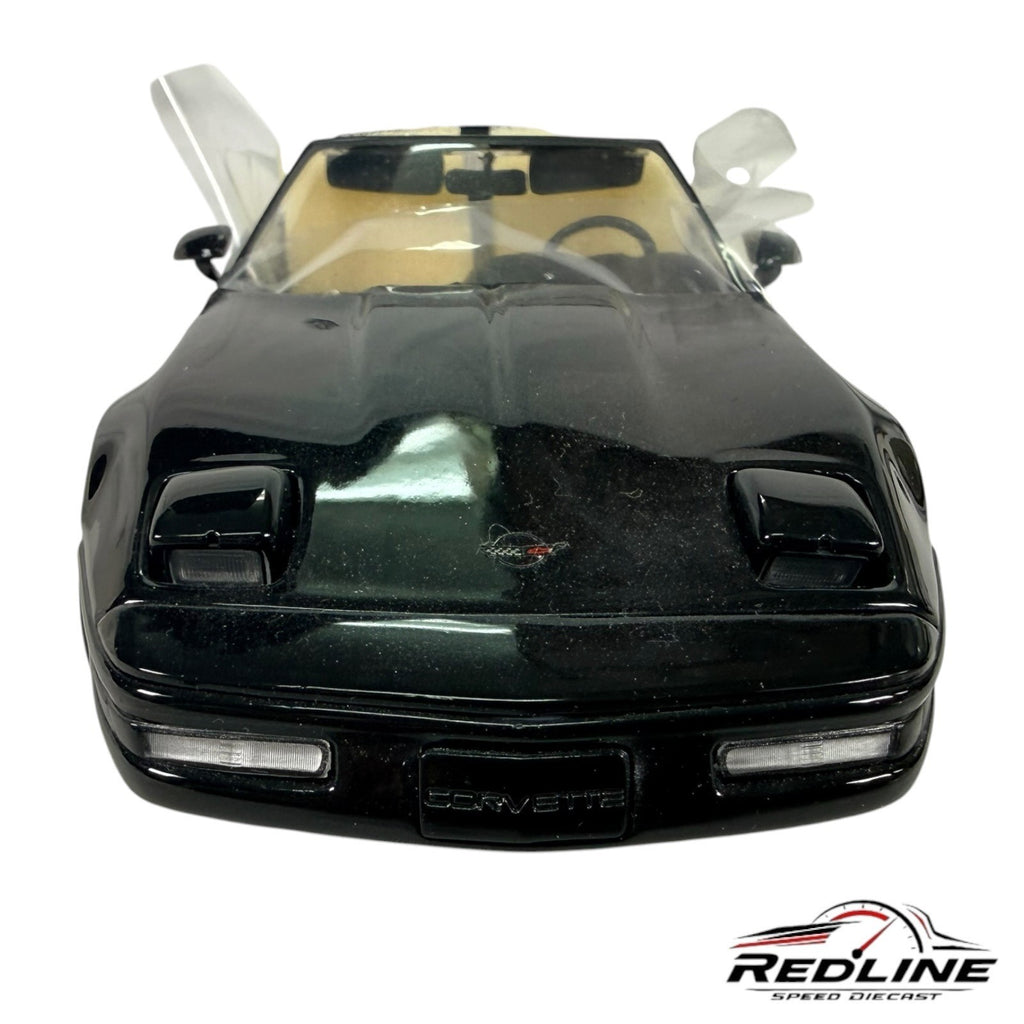 🇺🇸Danbury Mint 1996 Chevy Corvette Coupe Limited Edition Black  1:24🇺🇸