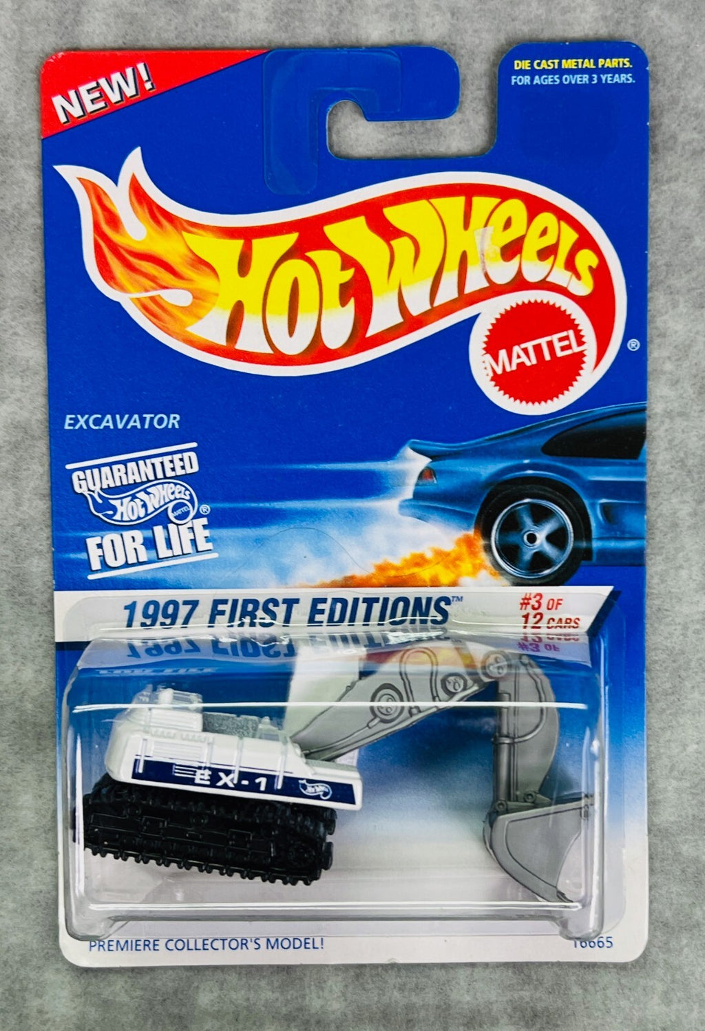 🇺🇸🇺🇸Hot Wheels EXCAVATOR #512, 1997 First Editions H22🇺🇸🇺🇸
