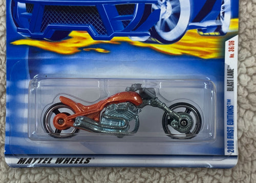 *********HOT WHEELS 1:64 2000 FIRST EDITIONS BLAST LANE ORANGE #36  HW05********
