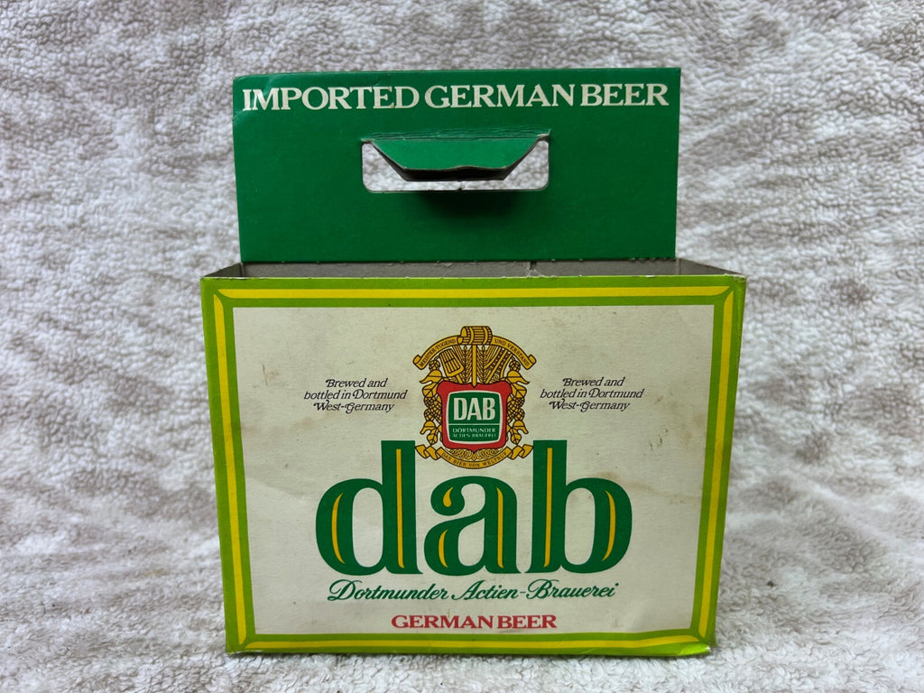 🇩🇪🍺🍺🍺 Vintage Dab Beer  12 Ounce Bottle Carrier🍺🍺🍺🇩🇪