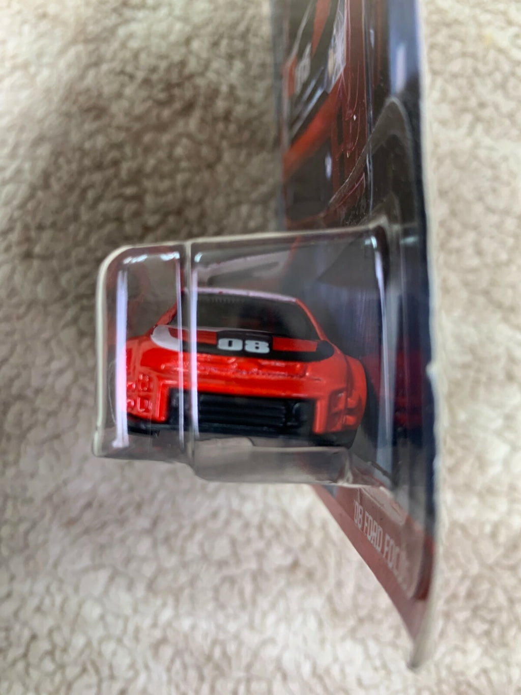 Hot Wheels 1:64 Diecast Walmart Cult Racers Series - #1/5 Red '08 Ford Focus HW5