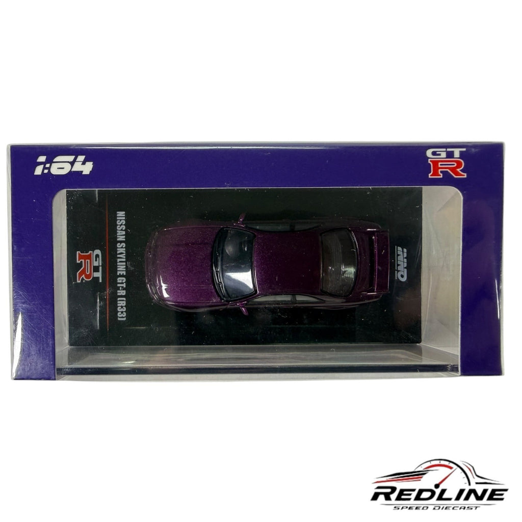 🎌NNO64 Nissan Skyline GT-R (R33) Midnight Purple IN64-R33-MP H36🎌