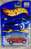 🔥🔥Hot Wheels Treasure Hunt Series 1/12 '65 Corvette Red DAMAGE CARD HW18🔥🔥