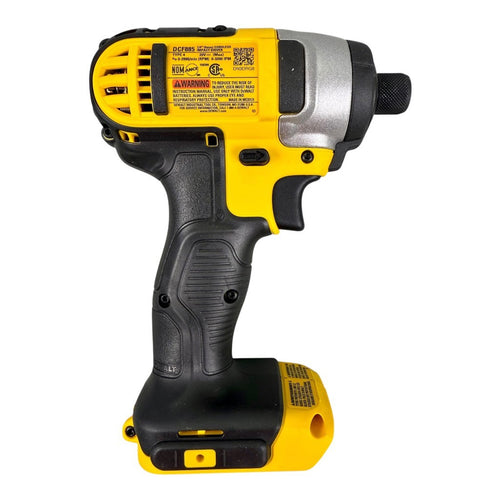 New DEWALT DCF885B 20v MAX 1/4 in. Impact Driver Black/Yellow (Tool Only)