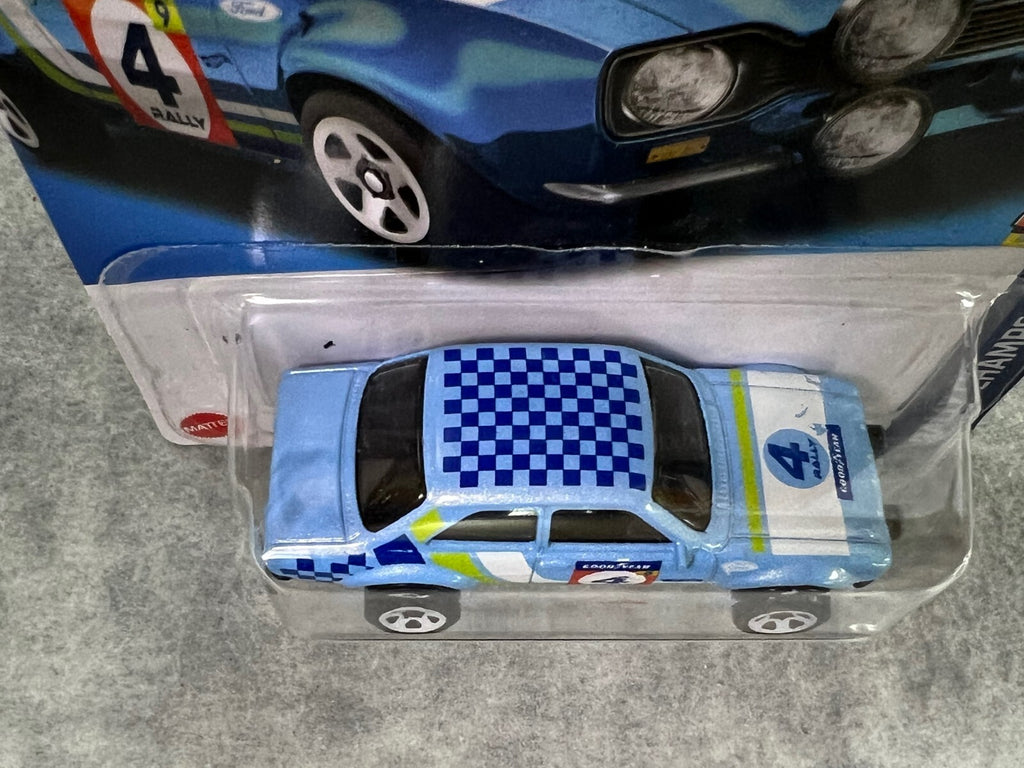 🔥🔥🔥Hot Wheels '70 Ford Escort RS1600 Rally Champs H24🔥🔥🔥