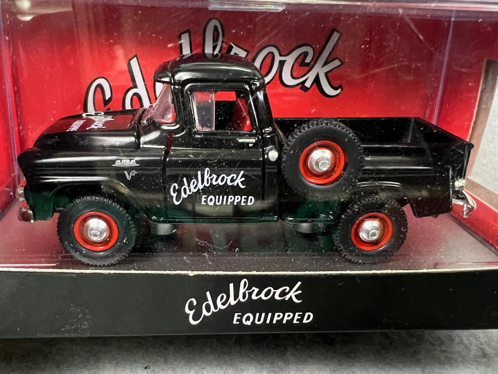🇺🇸🇺🇸M2 Machines AEdelbrock 1958 GMC Stepside 4x4 Pickup Truck H22🇺🇸🇺🇸