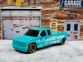🔥🔥🔥Hot Wheels  Chevrolet Customized C3500 Blue  1997 C15🔥🔥🔥