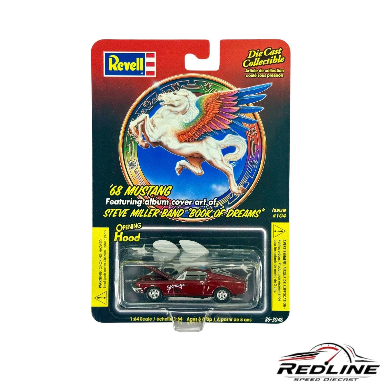 🔥🔥Revell '68 Mustang Steve Miller Band Book Of Dreams H32🔥🔥