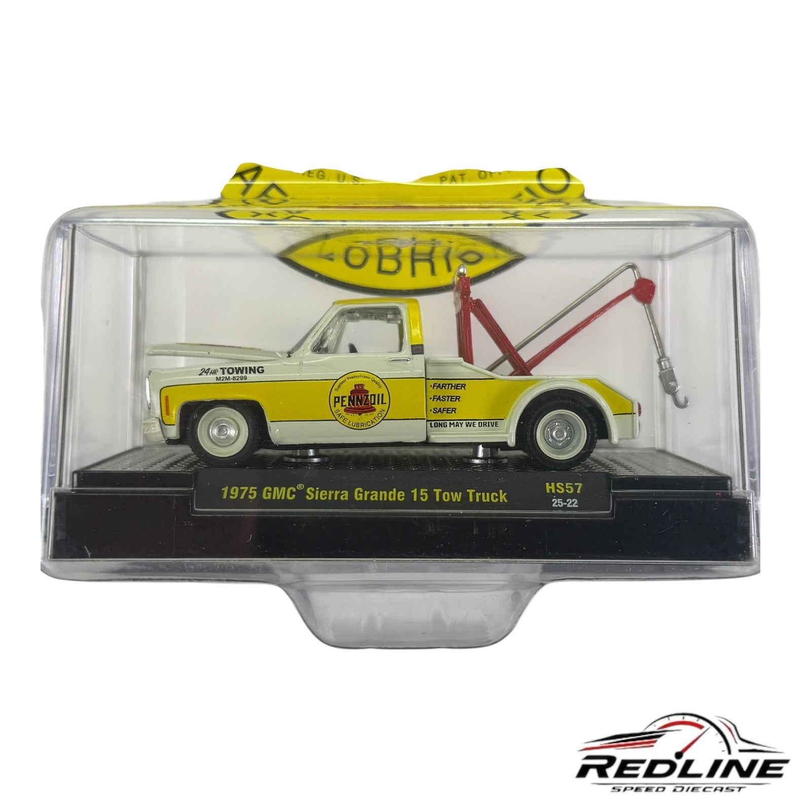 🇺🇸M2 Machines Pennzoil 1975 GMC Sierra Grande 15 Tow Truck HS57 H28🇺🇸