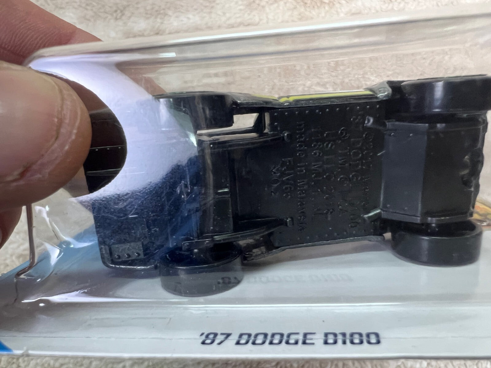 🔥🔥🔥Hot Wheels #64 '87 Dodge D100 Metalflake Gray HW Baja Blazers HW19🔥🔥🔥