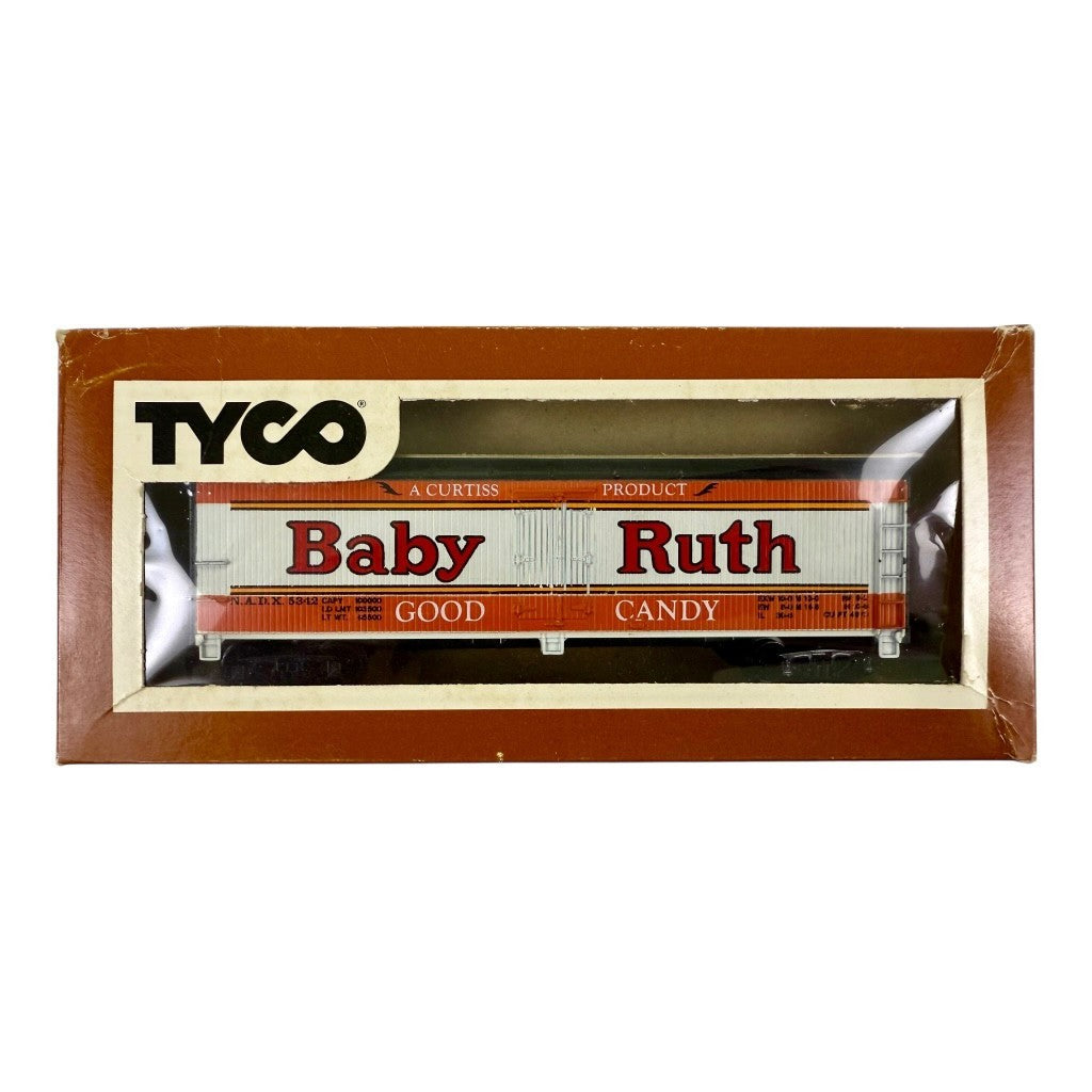 🚂🚂Tyco HO Train Box Car Baby Ruth In Box🚂🚂🚂