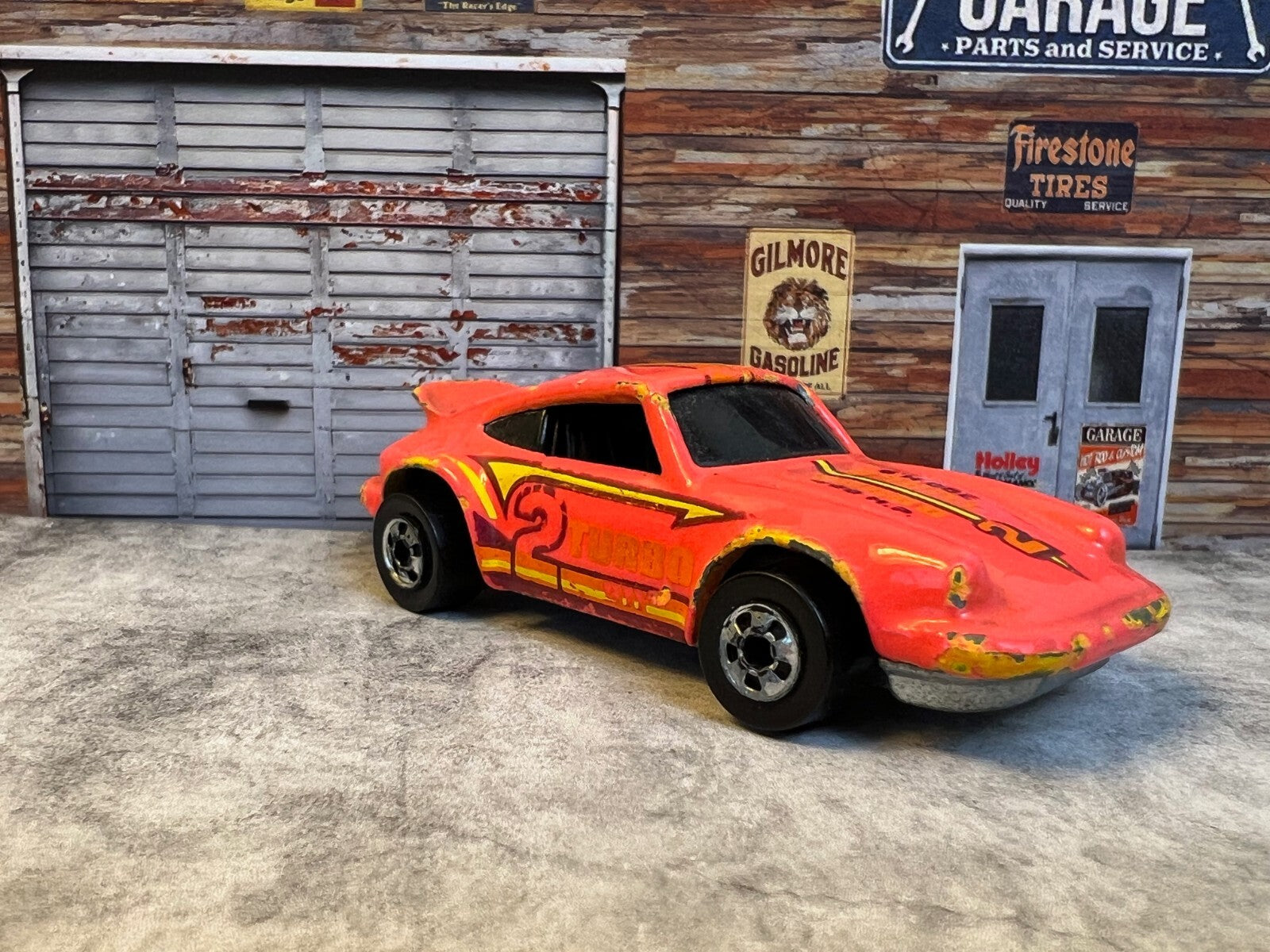 🇩🇪🇩🇪1974 Hot Wheels Color Racer Porsche Turbo 2 300 HP Vintage C5🇩🇪🇩🇪