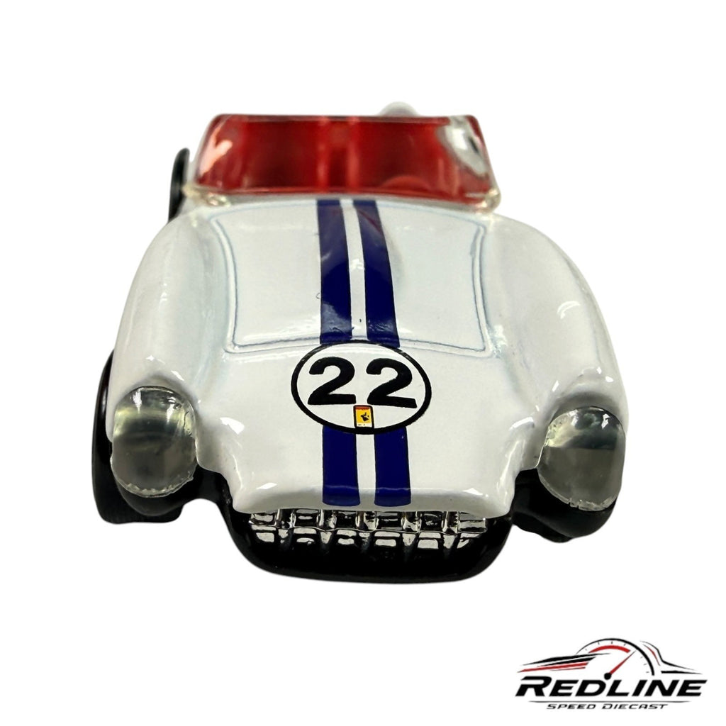 🇮🇹🇮🇹Hot Wheels Ferrari Racer White Ferrari 250 Testa Rossa#22 C13🇮🇹🇮🇹