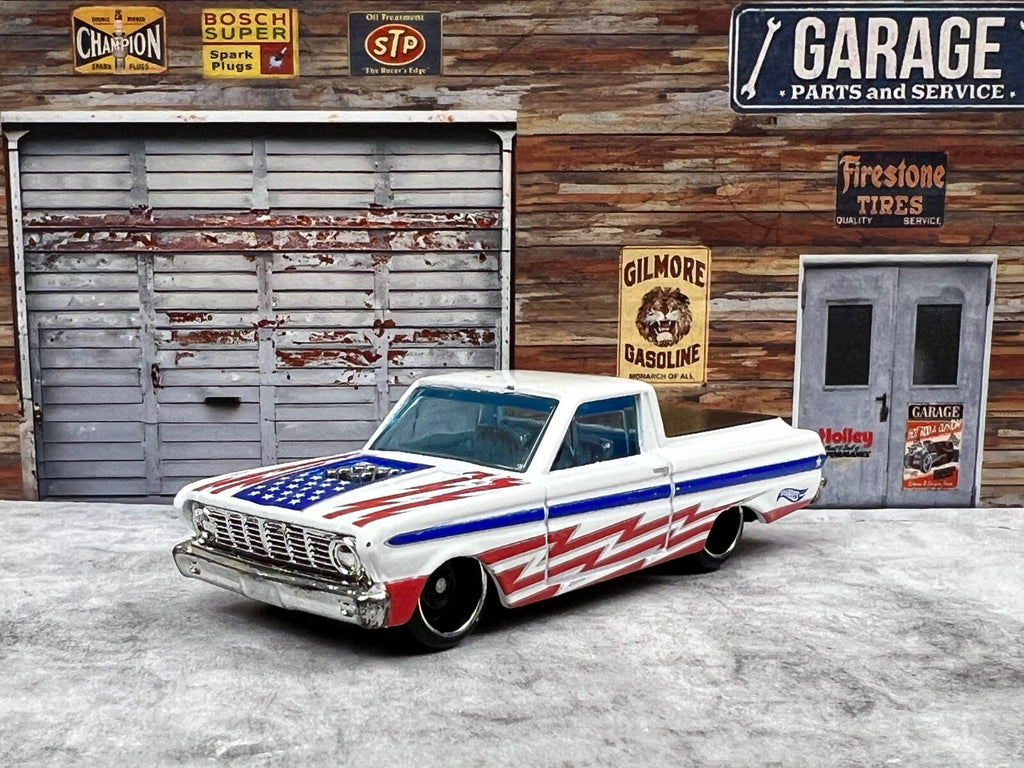 🇺🇸🇺🇸🇺🇸Hot Wheels 2022 HW Stars & Stripes '65 Ford Ranchero C12🇺🇸🇺🇸🇺🇸