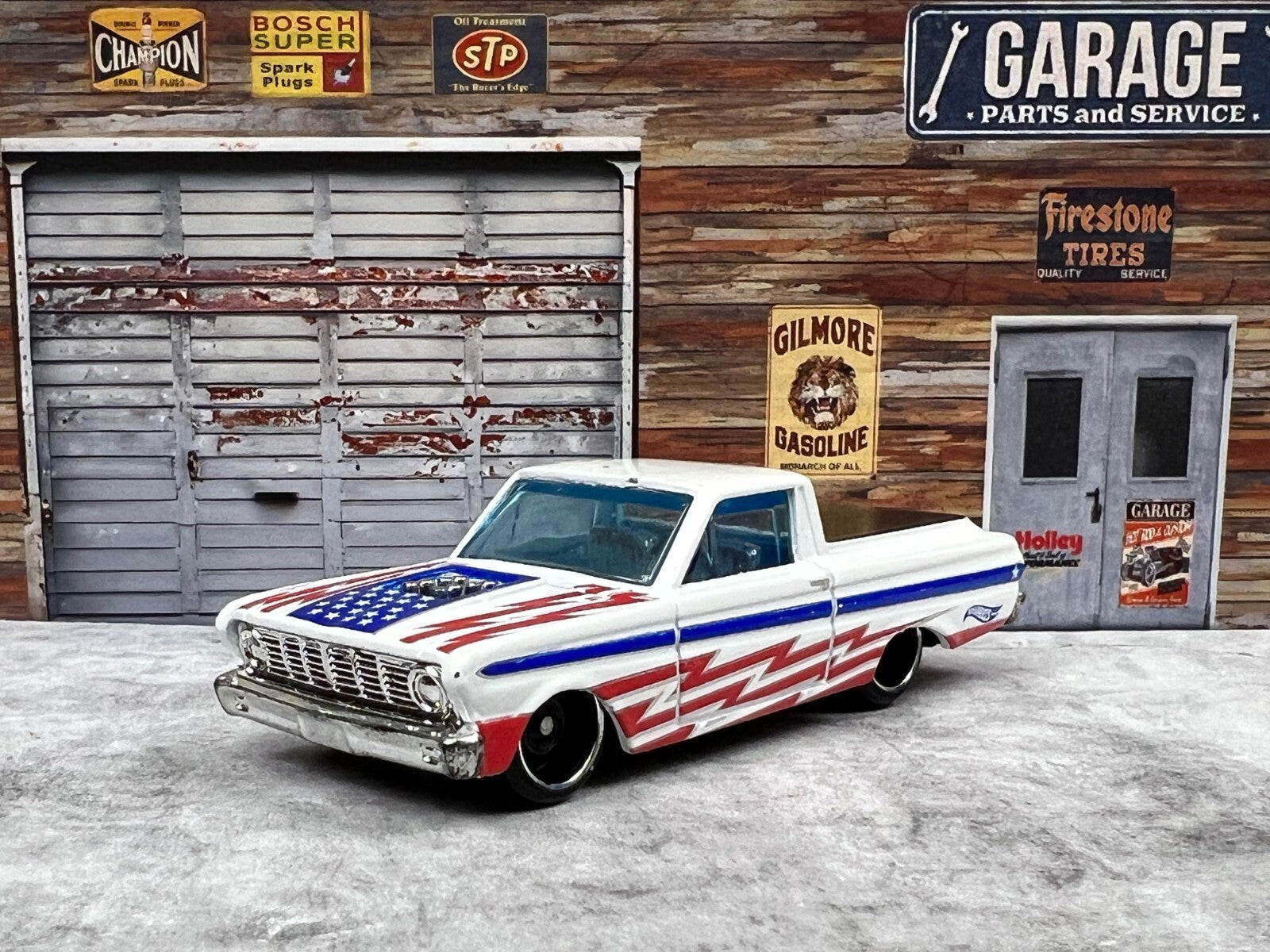 🇺🇸🇺🇸🇺🇸Hot Wheels 2022 HW Stars & Stripes '65 Ford Ranchero C12🇺🇸🇺🇸🇺🇸