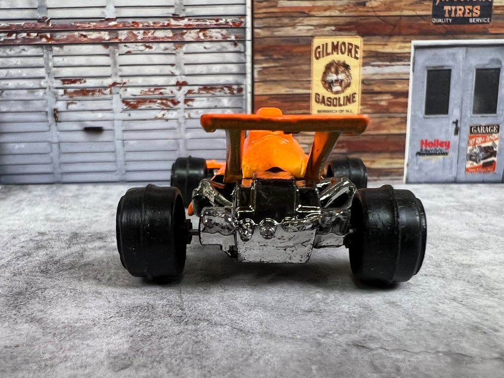 🏁 🏁🏁Diecast 6323 Formula Race Car Orange # 3 MADE IN CHINA C7🏁🏁🏁
