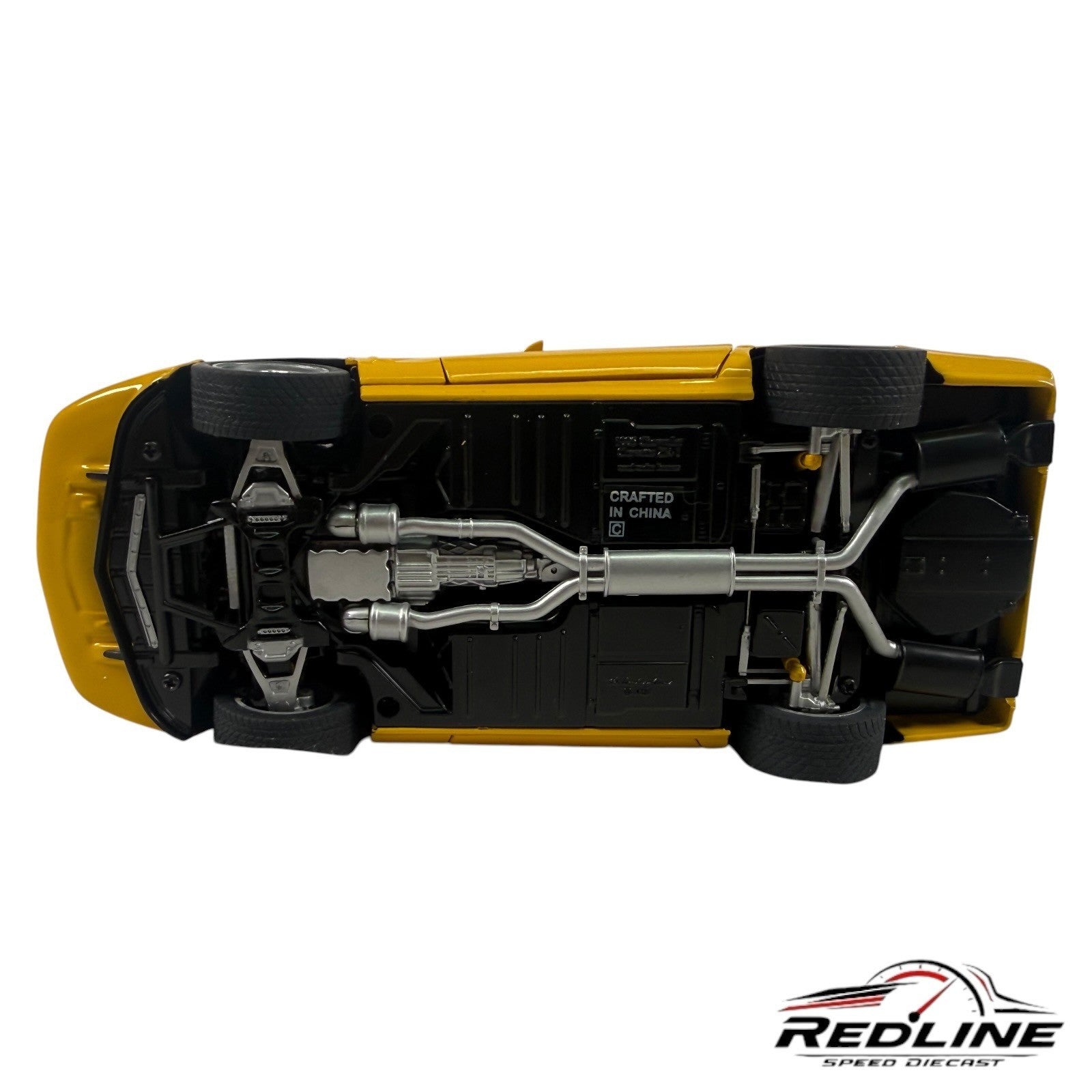 🇺🇸Danbury Mint 1995 Chevrolet Corvette ZR-1 Yellow 1:24 D1🇺🇸