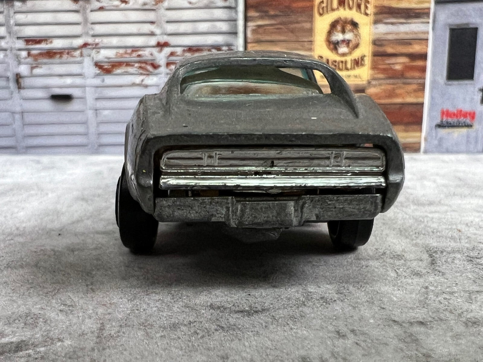 🔥Vintage Yatming NO. 1065 Silver CORVETTE STINGRAY Opening Doors HONG KONG C15