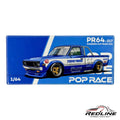 🎌🎌Pop Race Pandem Datsun 620 Truck Blue H17🎌🎌