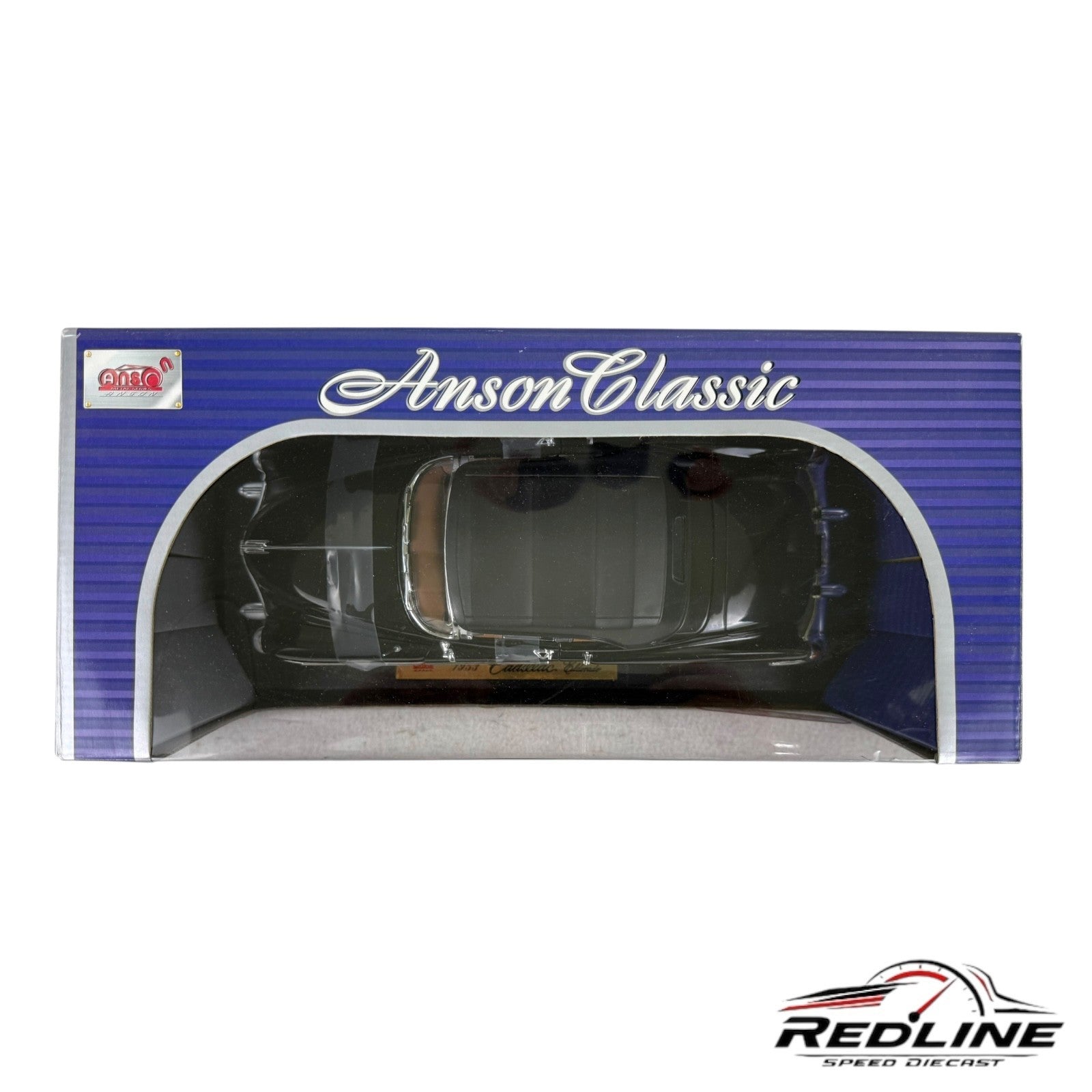 🇺🇸🇺🇸Anson Classic 1953 Cadillac Eldorado Black Soft Top 1:18 HW🇺🇸🇺🇸