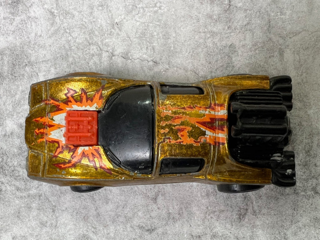 🔥🔥🔥Hot Wheels Flame Runner 1983 Vintage Ultra Hots Car Malaysia C12🔥🔥🔥