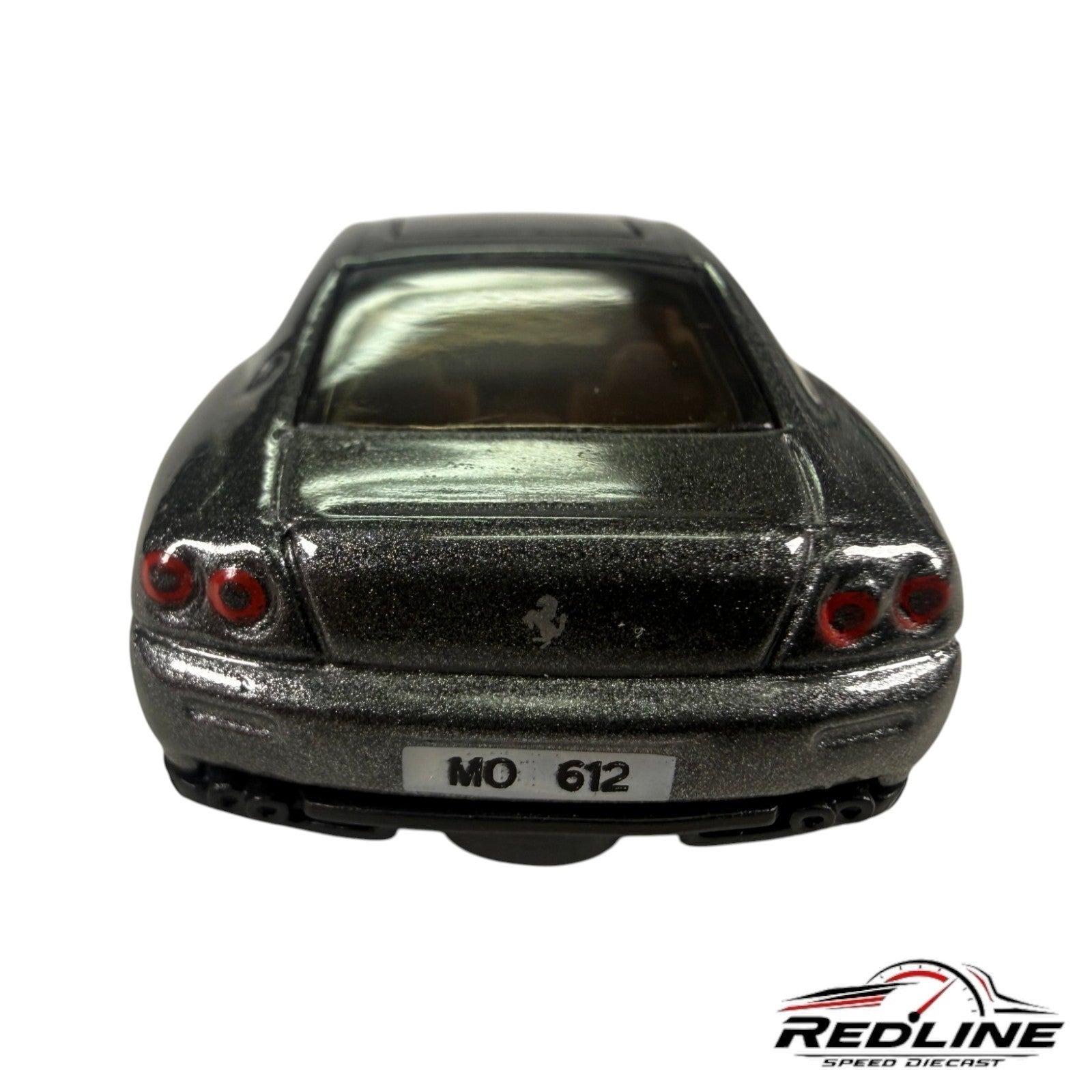 🇮🇹Hot Wheels Ferrari Racer Ferrari 612 Scaglietti Silver LOOSE C6 1:64🇮🇹