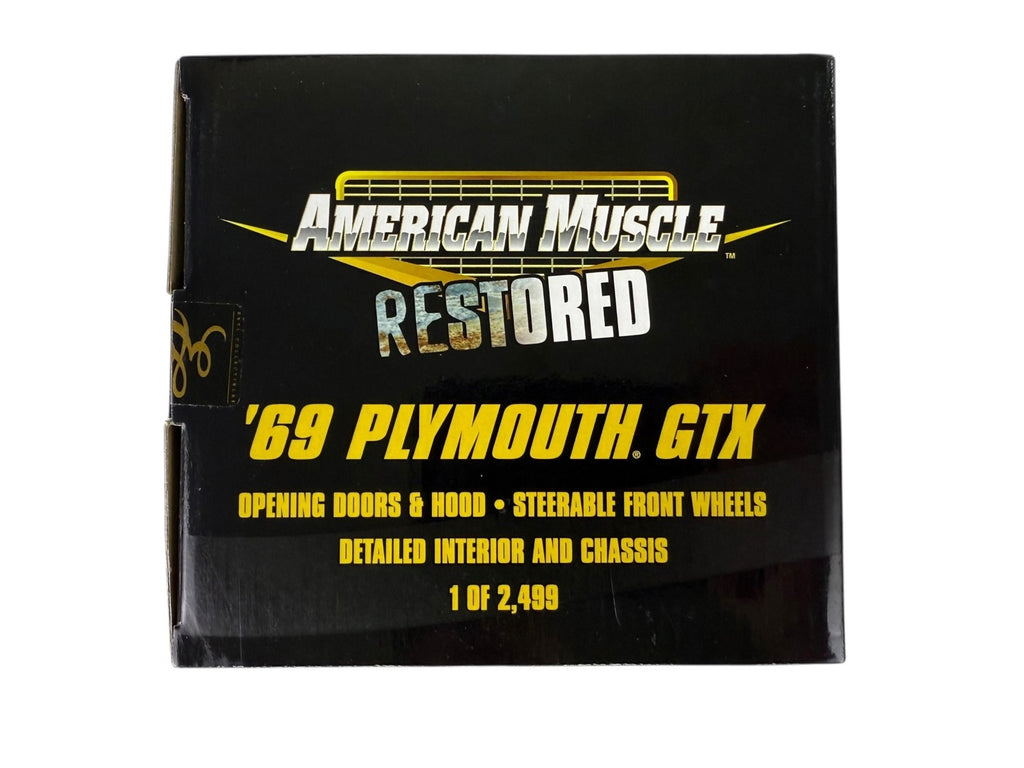 🇺🇸🇺🇸American Muscle Restored 1969 Plymouth GTX 1:18 B3🇺🇸🇺🇸