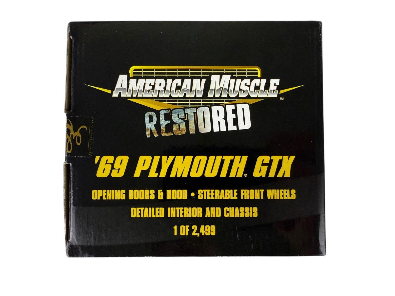 🇺🇸🇺🇸American Muscle Restored 1969 Plymouth GTX 1:18 B3🇺🇸🇺🇸