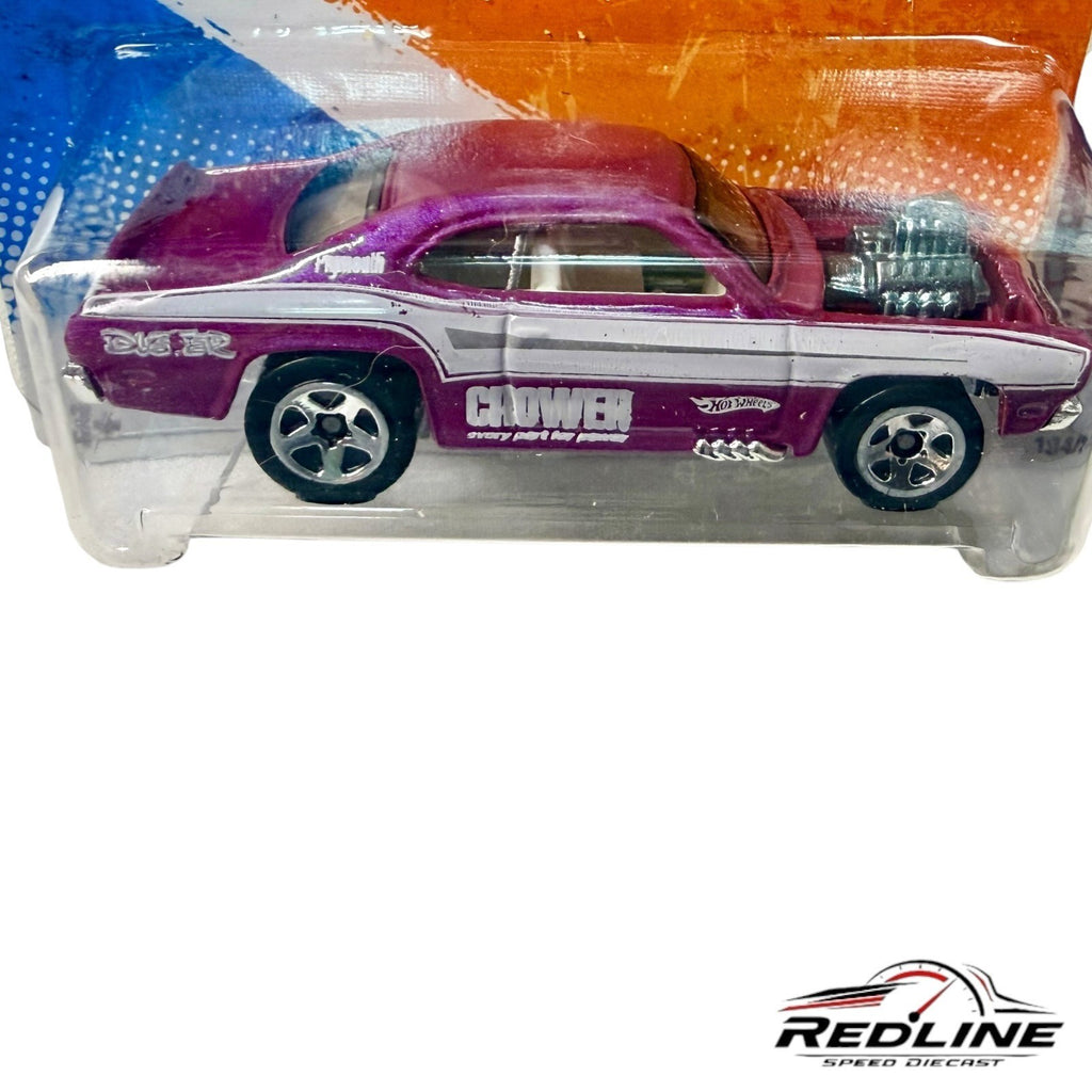 🇺🇸Hot Wheels Plymouth Duster Thruster Purple 2011 HW Performance H35🇺🇸