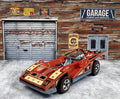 🔥🔥🔥Hot Wheels The Hot Ones Steam Roller Chase Orange 🔥🔥🔥