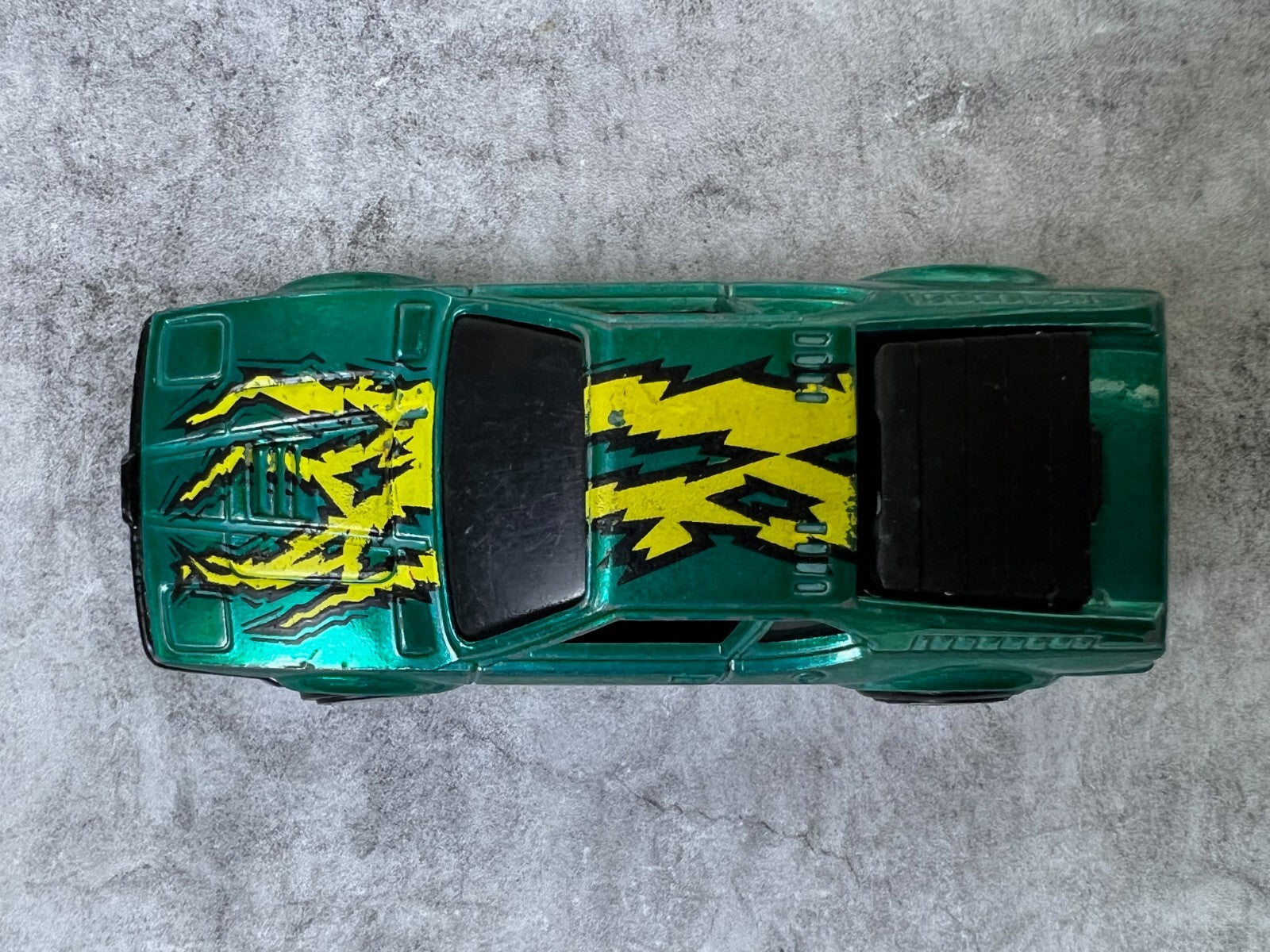 🔥🔥🔥Vintage 1983 Hot Wheels Ultra Hots WIND SPLITTER GREEN C1🔥🔥🔥