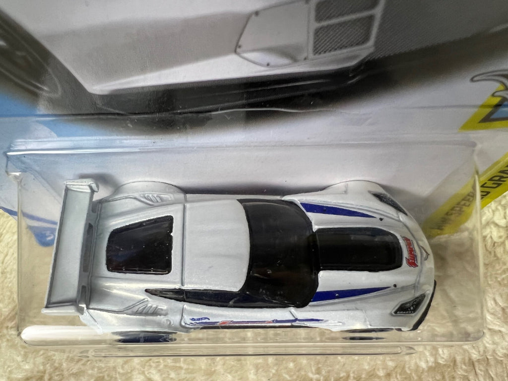 🏁HOT WHEELS HW SPEED GRAPHICS SUMMIT RACING CORVETTE C7.R  27/365 White HW19🏁