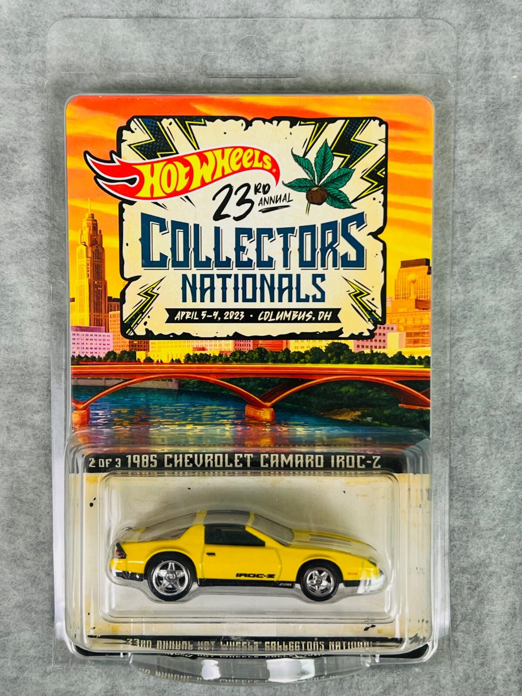 🇺🇸Hot Wheels 23rd Annual Collectors Nationals 1985 Chevrolet Camaro Iroc-Z H11