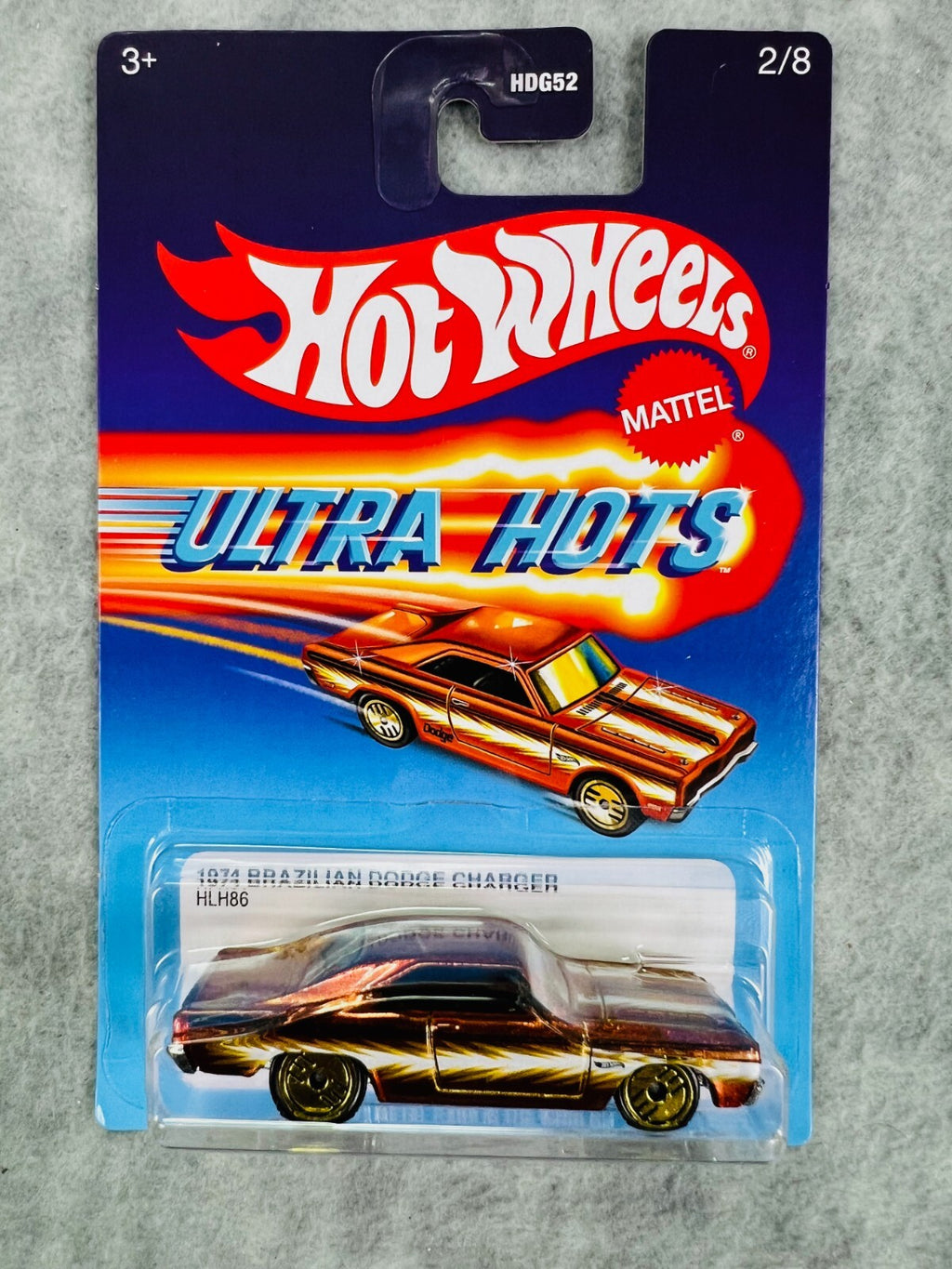 🔥🔥🔥Hot Wheels ULTRA HOTS 1974 Brazilian Dodge Charger 2/8 H25🔥🔥🔥