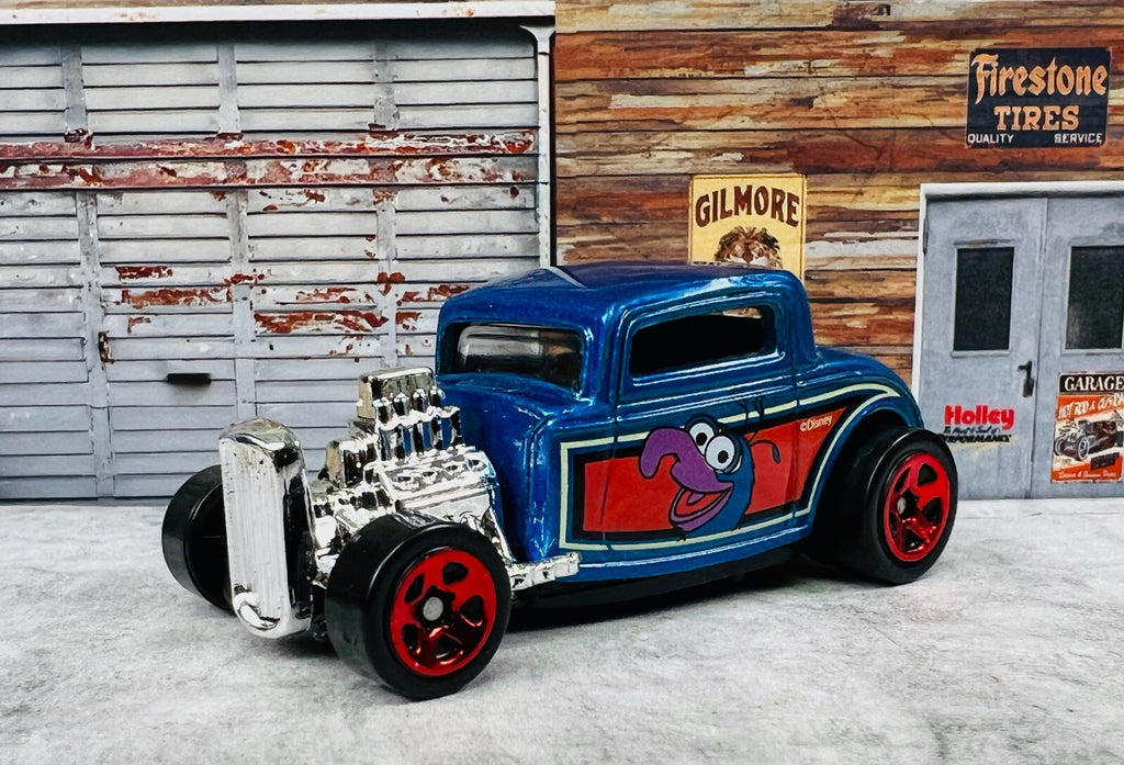 🔥🔥🔥Hotwheels Gonzo The Great 32 Ford Blue C20🔥🔥🔥