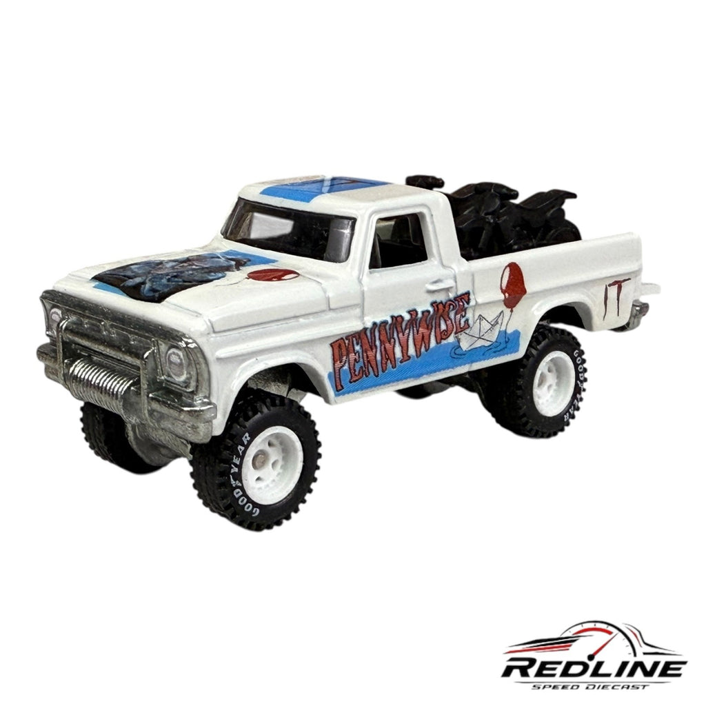 🇺🇸🇺🇸Hot Wheels Texas Drive 'em CUSTOM Pennywise LOOSE 🇺🇸🇺🇸