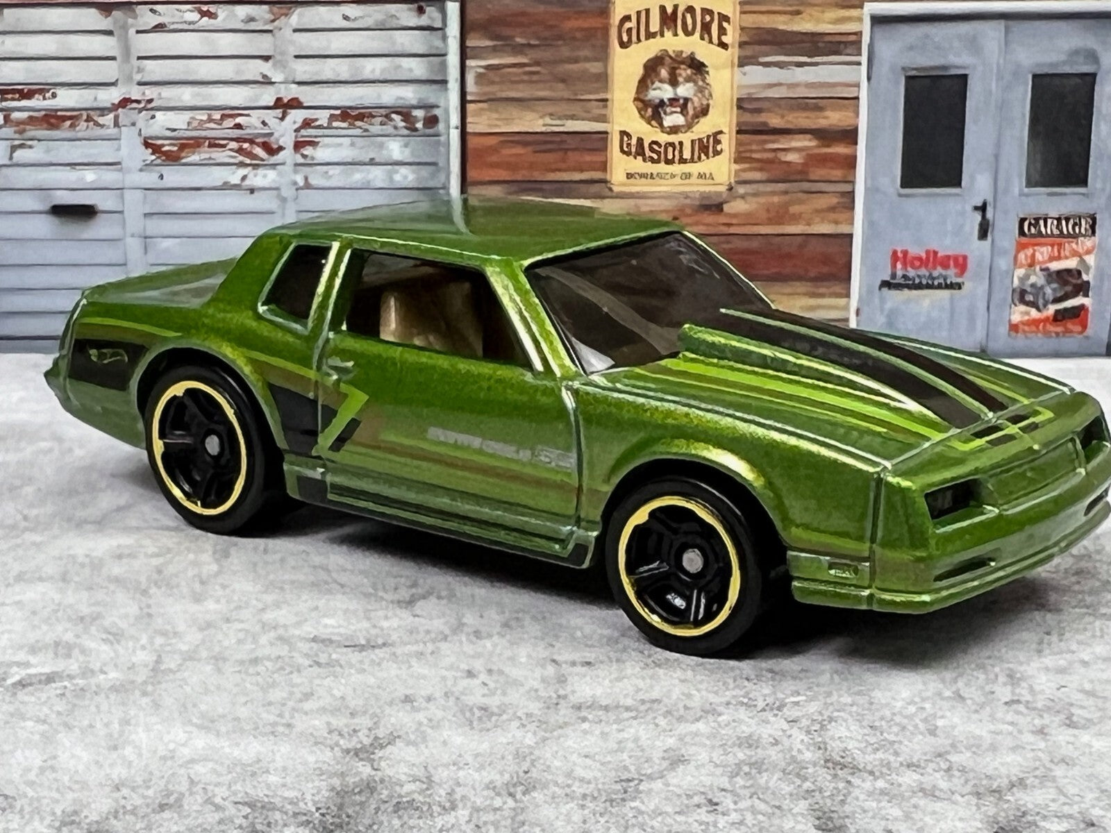 🇺🇸🇺🇸HOT WHEELS '86 Monte Carlo SS GREEN HW Muscle Mania Chevy C18🇺🇸🇺🇸