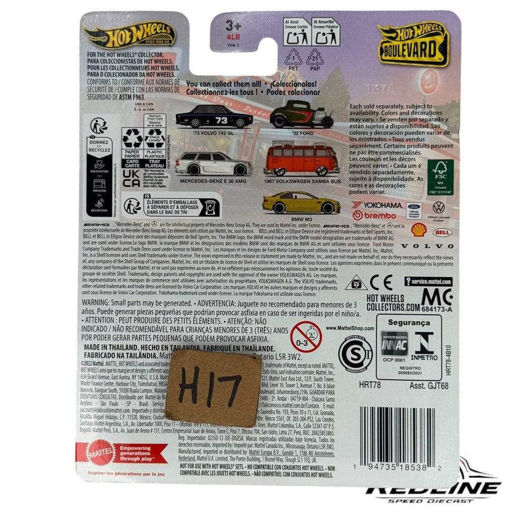 🇩🇪Hot Wheels Premium Boulvard #113 Mercedes-Benz E 36 AMG WAGON H17🇩🇪