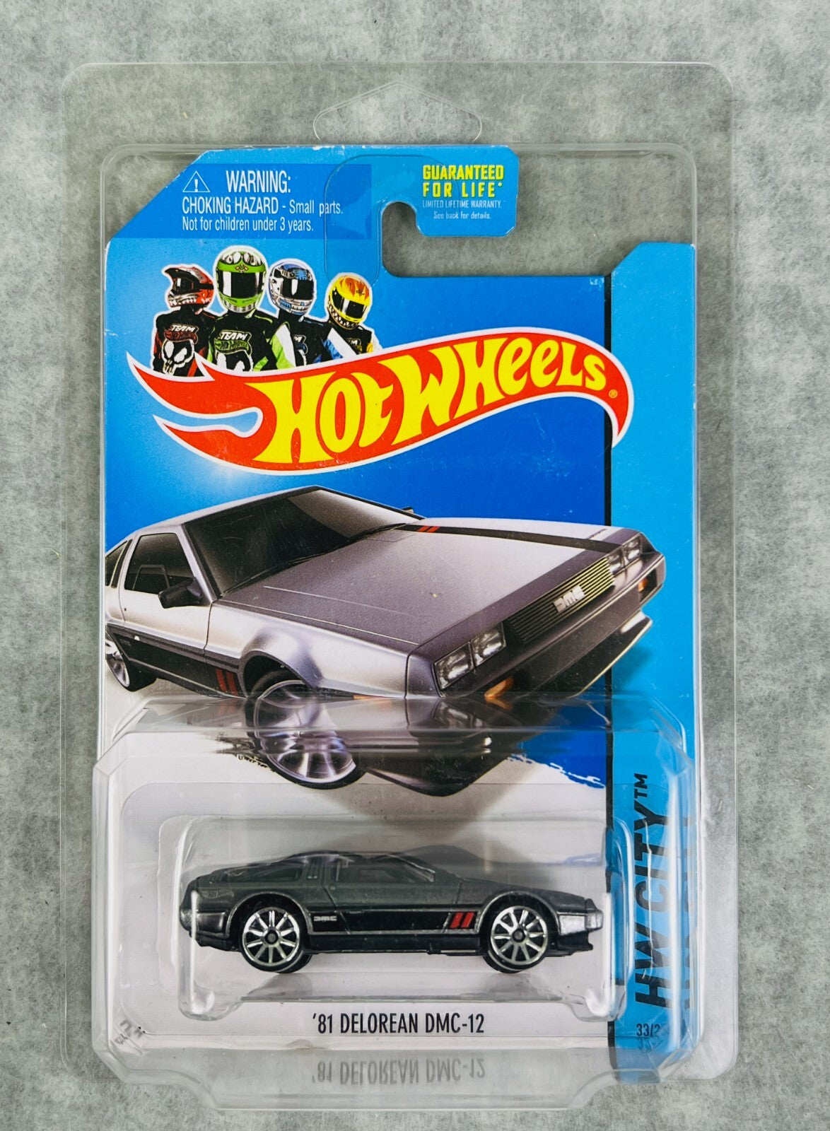 🔥🔥🔥Hotwheels Delorean DMC-12 Grey Silver Mattel HW City 1/64 H30🔥🔥🔥