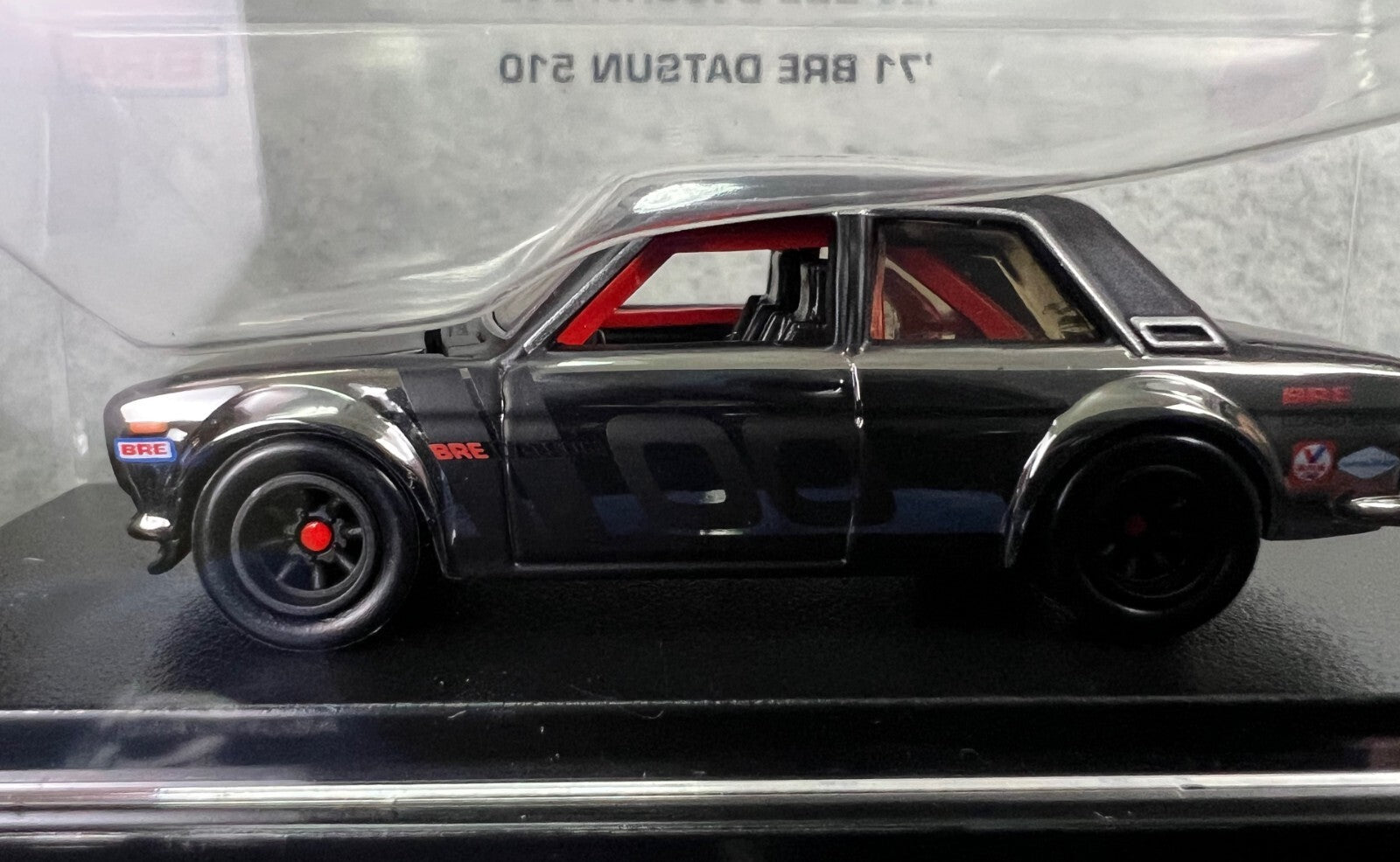 🎌🎌🎌Hot Wheels Red Line Club '71 BRE Datsun 510 Shadow Chrome H31🎌🎌🎌
