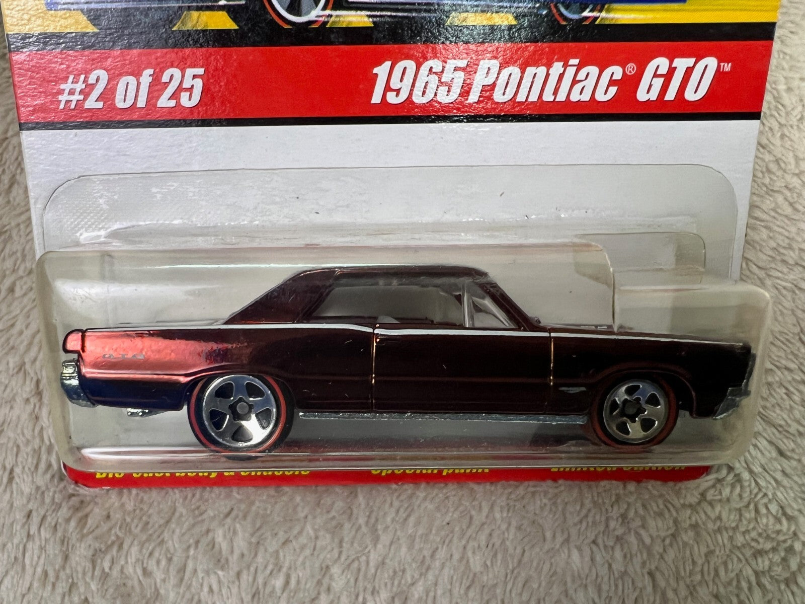 🔥🔥🔥🔥Hot Wheels Classics Series 1 1965 Pontiac GTO 1/64 Scale HW13🔥🔥🔥🔥